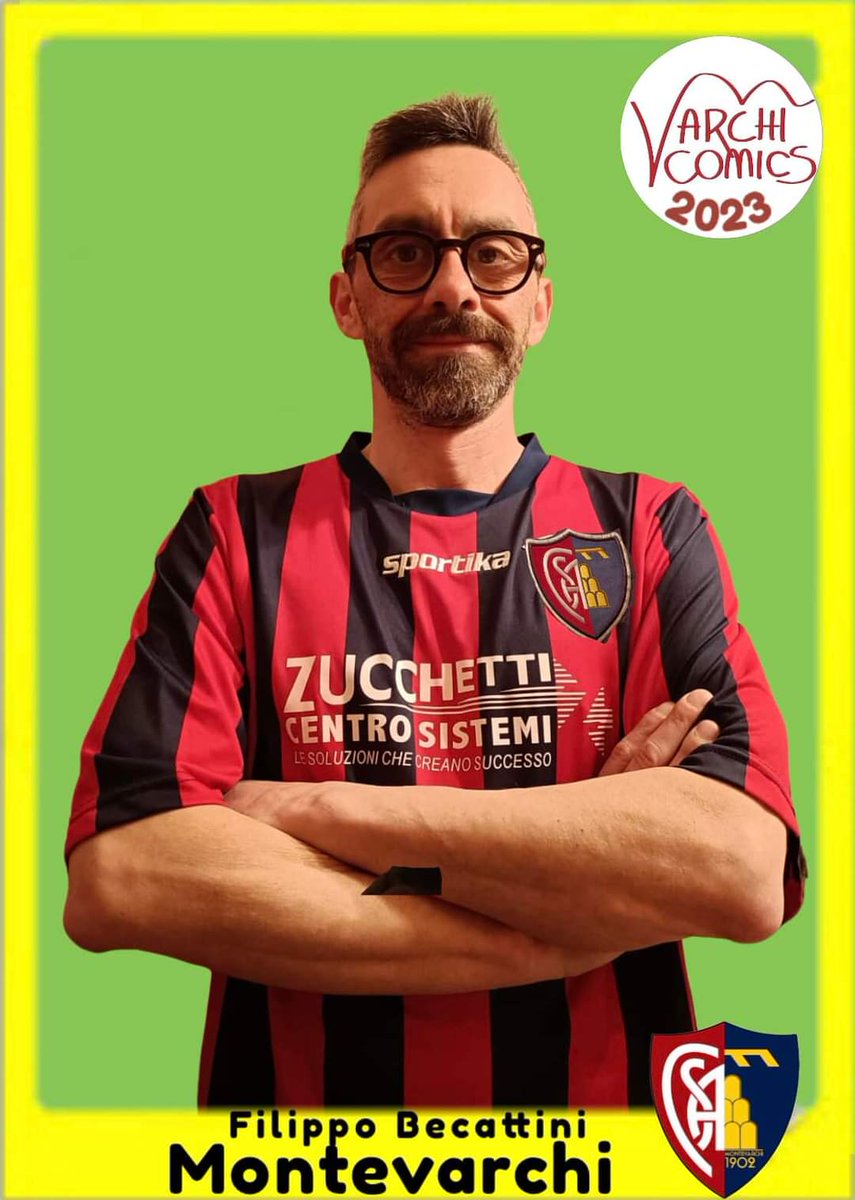 SValdarno's tweet photo. - 10 giorni al Varchi Comics e alla 2 giorni di subbuteo che si svolgerà alle Stanze Ulivieri a Montevarchi. Domenica 26 dalle 10,30 si terrà la Comics Cup torneo individuale. A fare gli onori di casa e rappresentare il Montevarchi sarà il tifoso rossoblu Filippo  Becattini. https://t.co/unHRJEw6Dq