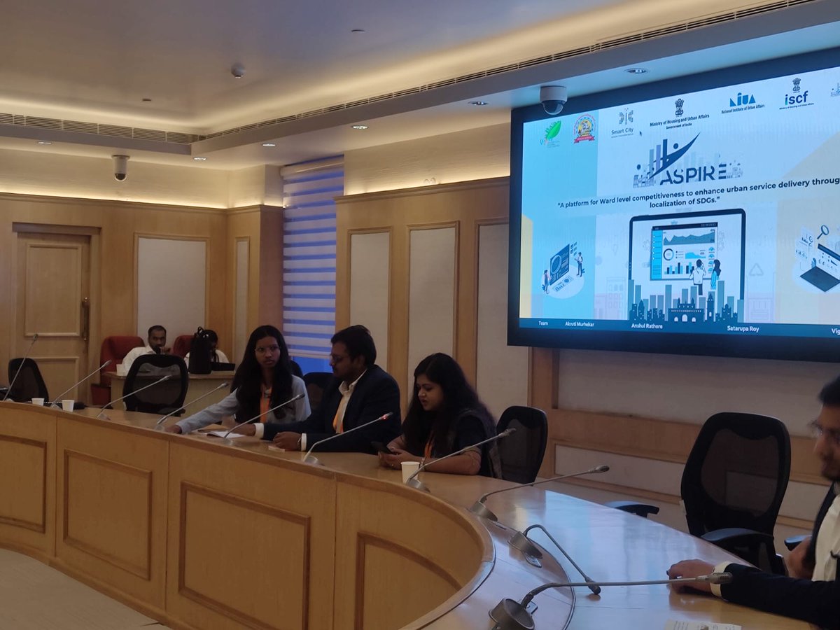 India Smart Cities Fellowship Program tweet media