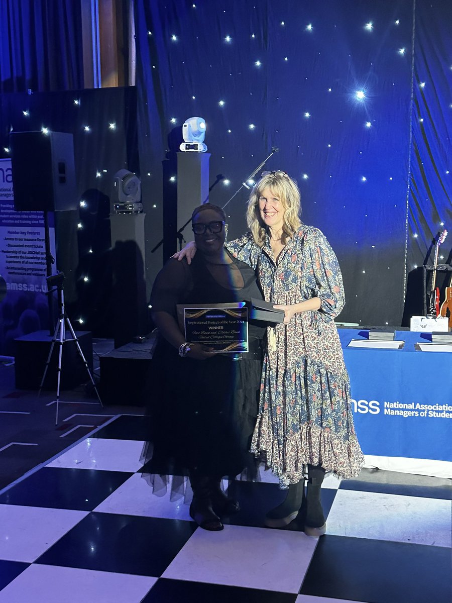 NAMSS_AC_UK's tweet photo. A huge well done to our runners up and winners of the NAMSS Awards for:

👏 Inspirational Project

#NAMSSConf23

So much fantastic talent across the Student Services sector! https://t.co/JFYItKRaIn