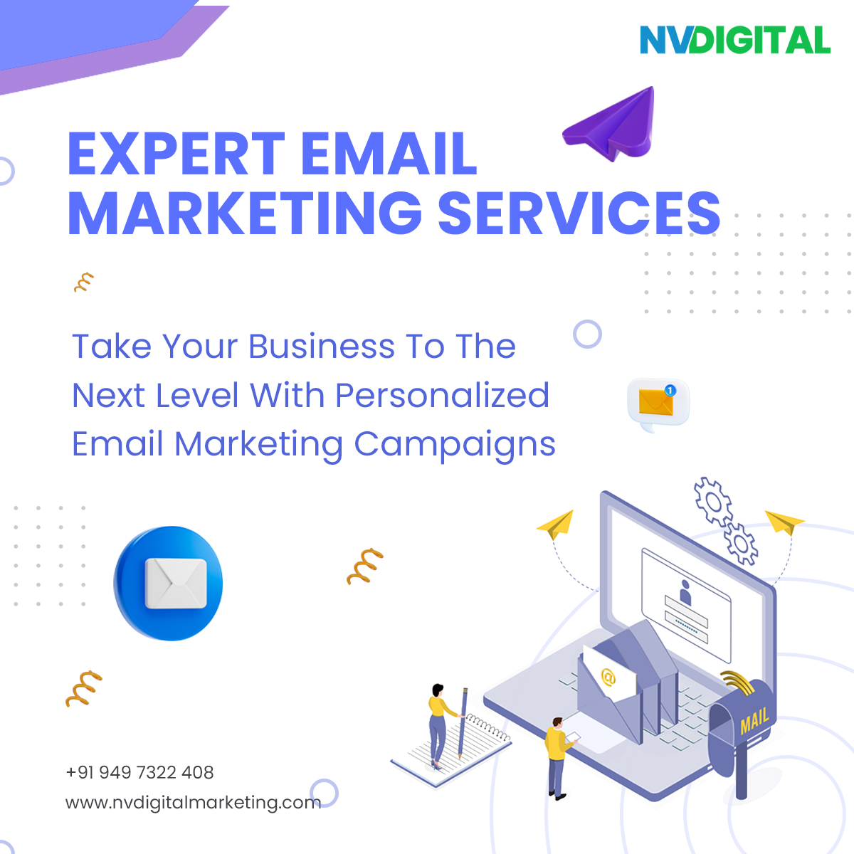 nv_dm_marketing's tweet photo. Are you ready to take your company to new heights? 
Let us help you reach your goals with our expert email marketing services. 

Contact us today to learn more!

Call us☎ +𝟗𝟏 𝟗𝟒𝟗𝟕𝟑𝟐𝟐𝟒𝟎𝟖
Visit Us🌐 https://t.co/5My0Nzogzf https://t.co/eW2xQxnbFH