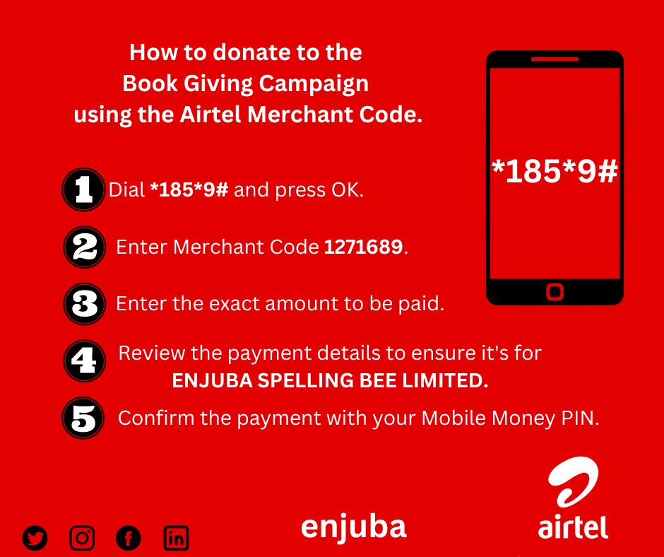 enjuba1's tweet image. Donate to the BookGivingCampaign2023 Today!!!
⏱️We are running out of time!!!
#BookGivingCampaign #EducationForAll #LearningPoverty #EarlyChildhoodDevelopment