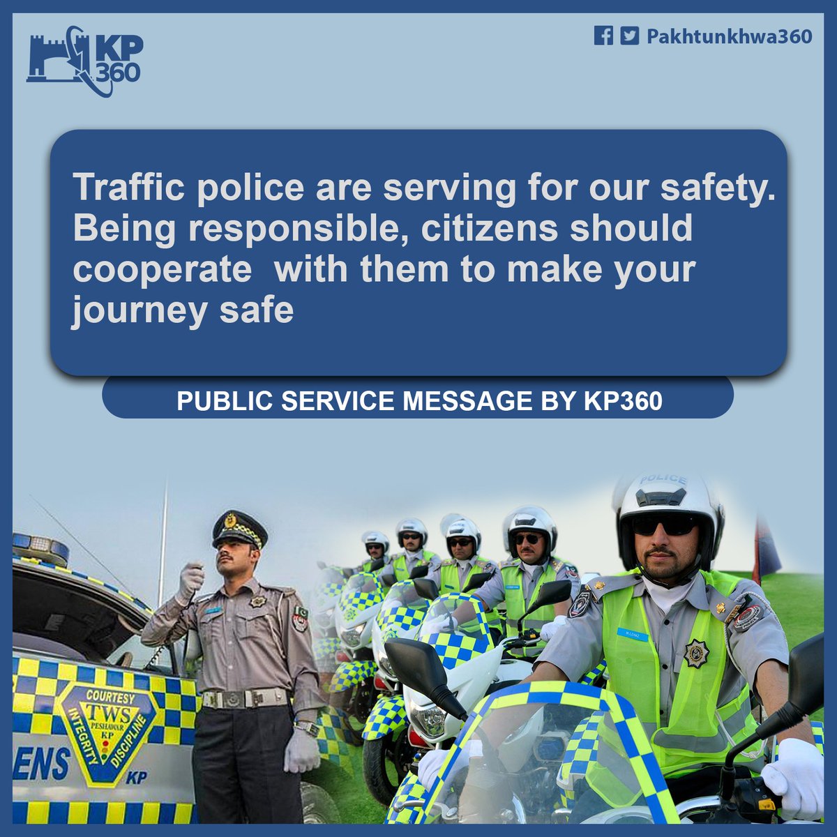 SuhailZaman10's tweet photo. Traffic Police are serving for our safety, cooperate with them.
#KP360Updates #FollowTrafficRules
#loveisland
#bachelor
#Oscars
#VeryModernFamily
#توشہ_خانہ https://t.co/8m41RUhirh