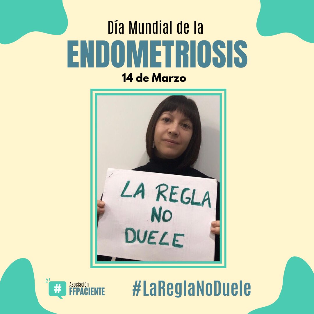 #DíaMundialDeLaEndometriosis💛 
Ellas son mujeres 1 de cada 10

#LaReglaNoDuele.

🧵👇🏽