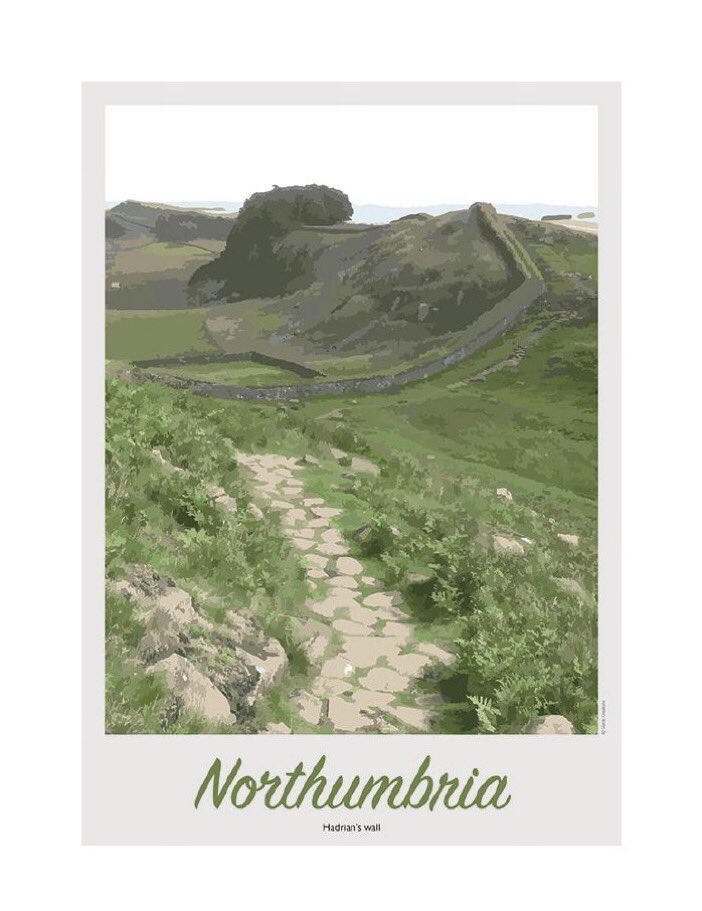 CreationsSlamb's tweet photo. Hadrianโs Wall.
A3 Vintage style Art Print Railway Poster
Get yours from: https://t.co/atT6nzHpPH
#northumberland #a3poster #vintage #railwayposter #hadrianswall #artprint #romans https://t.co/sPls7n4cdq