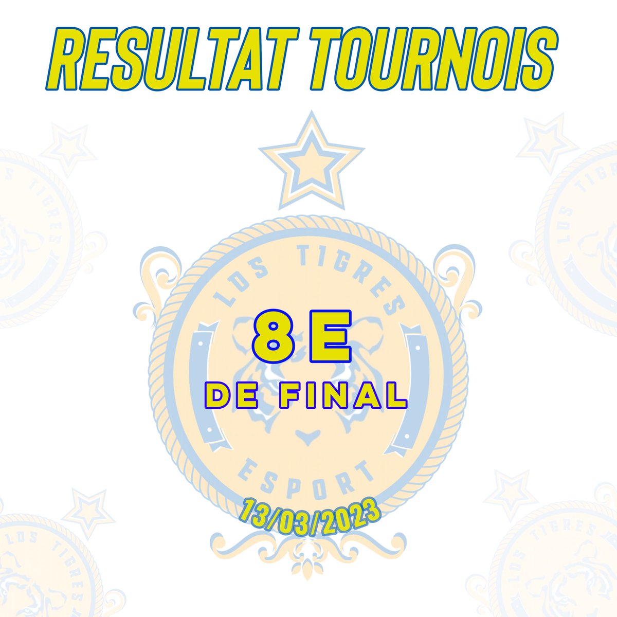 Une élimination dès les huitièmes mais une session très prometteuse , on avance , on progresse 💪