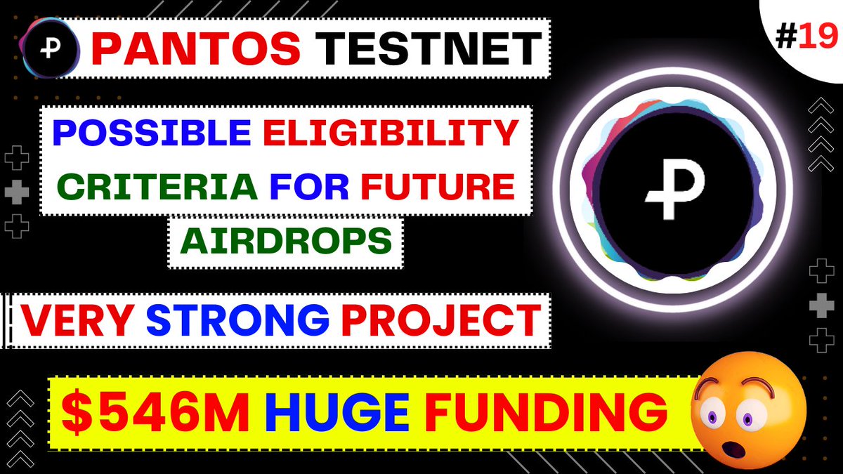 Nikk_CS's tweet photo. 🎁Guy's Don't miss Today's Video on @PantosIO Testnet (How to get Involved) :

✅$546M+ Funding Raised
✅Try Pantos on Testnet
✅Zero Investment
✅For both (Mobile + Desktop) Users
⏱Time to complete: ~5-10 min

#pantos #Crypto #Airdrops

✅Watch Video👇

https://t.co/TBrgtYAVF7 https://t.co/70nPoEjWNt