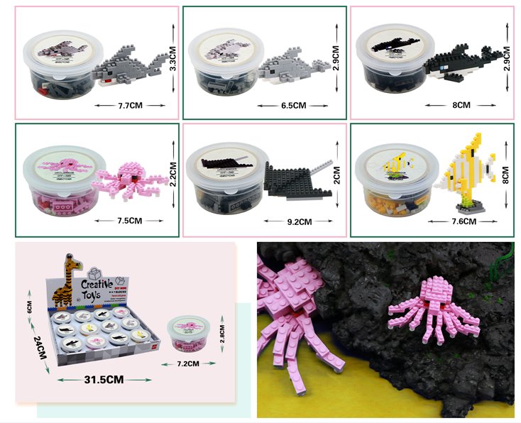 YirunB's tweet image. For such a small toy, it's convenient to have a small storage box.
We supply all kinds of designs of nano blocks, have  OEM&amp;amp;ODM services, samples and mini trail order are allowed.
yiruntoys.com #nanoblocks #miniblock #microblock #diytoys #kidstoys #legobricks #legotoys