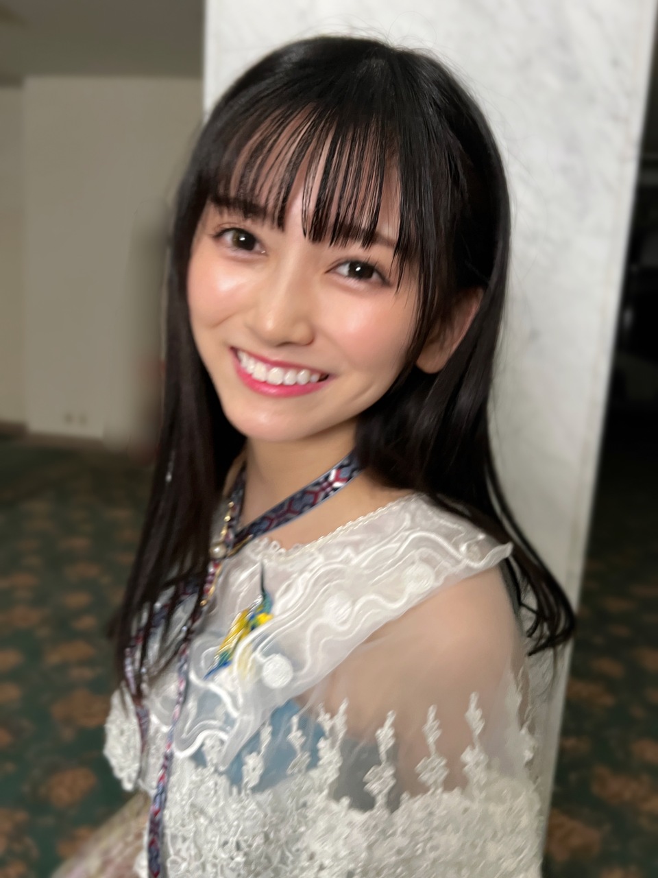 乃木坂46 池田瑛紗 ビッグボウタイブラウス 生写真 セミコンプ