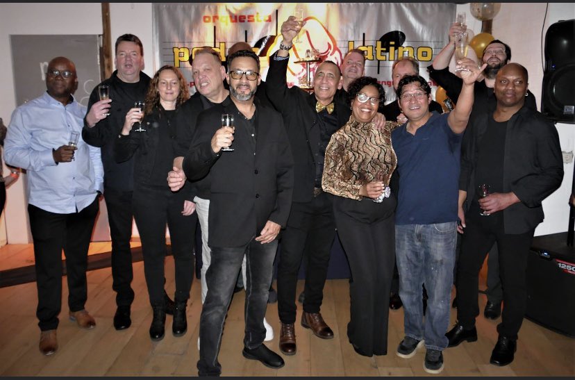 PoderOrq's tweet image. 20 jarig jubileum Orquesta PoderLatino het was geweldig