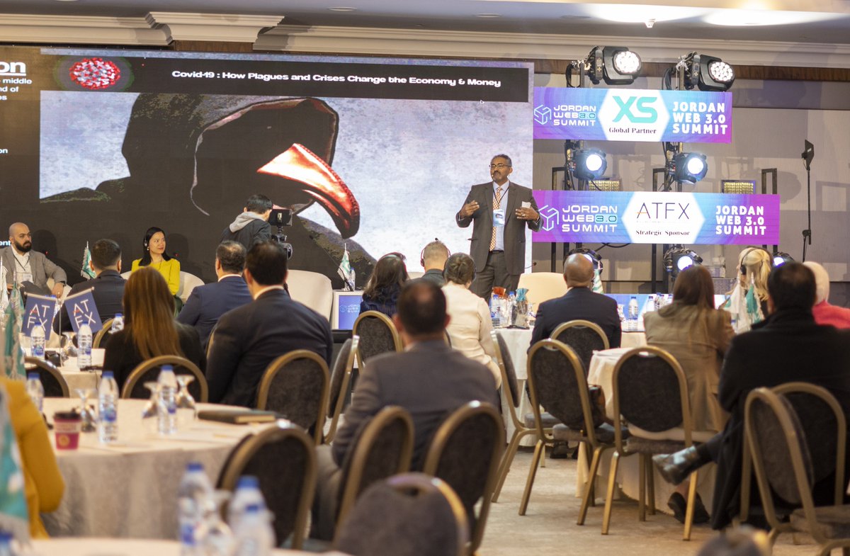 XScomGlobal's tweet photo. Jordan Web 3.0 Summit sponsored by https://t.co/nNrXIzp4rn as Global Partner on 12-13 March 2023 at InterContinental Amman Hotel, Jordan - Day 2.

#jordan #JW3S #JordanWeb3Summit #web3 #web3community #innovation #XScom #XScomGlobal https://t.co/0jesKlZ0b9