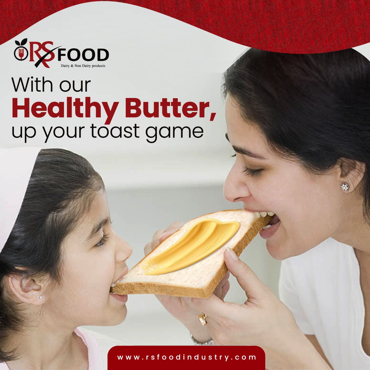 With our Healthy Butter, up your toast game

#RSFood #RSbutter #RSdesighee #ButterLove #HealthyButter #HealthyEating #ButterObsessed #ButterIsBetter #SpreadTheLove #ButterLover #ButterAddict #ButterMakesEverythingBetter #ButterLife #ButterGoesWithEverything #Butterlicious