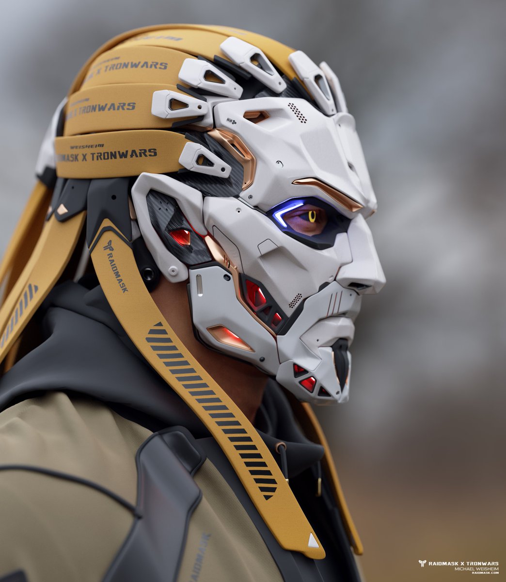 thetronwars's tweet image. TronWars X Raidmask.  🤝

A new angle of attack, a revolution in #NFTs. 🟡🪐