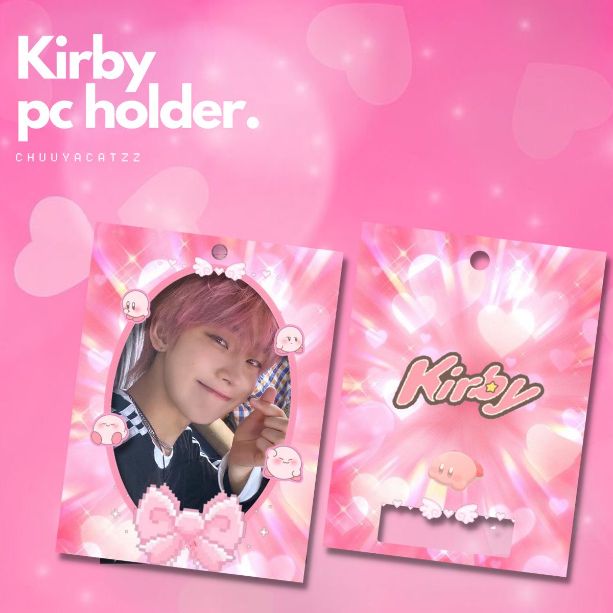 chuuyacatzz's tweet photo. Wts lfb photocard holder pc 🍥

🍧kirby photocard holder acrylic 
🧺-DOO  March 24 -25 
🧺-DOP march 27-28
Eta :3-4 weeks after dop 

Order here! https://t.co/p7Pcfn4lrU

🏷 wts lfb acrylic photocard holder kirby kpop stayc enhypen red velvet newjeans https://t.co/I6TtXhHRod