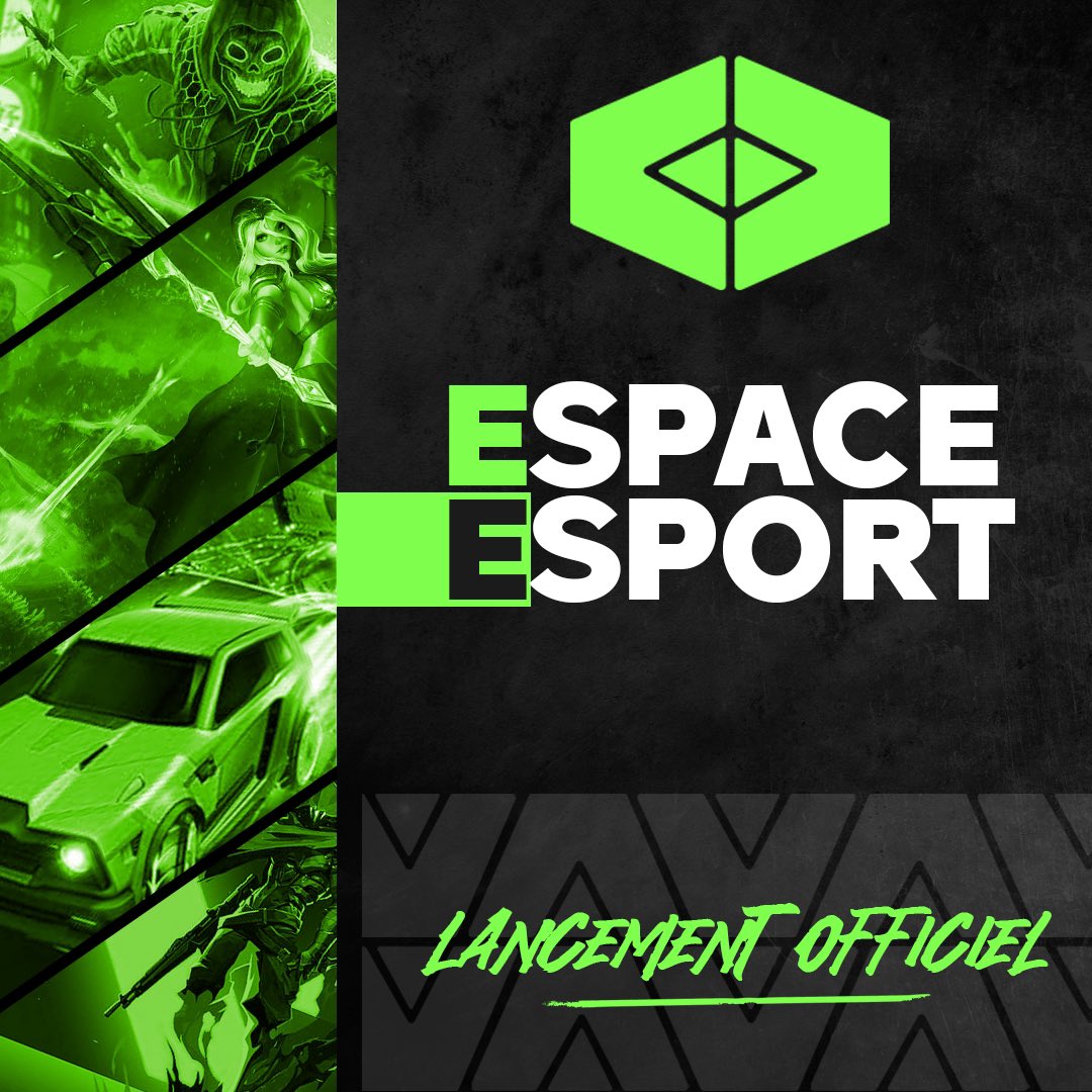 EspaceEsport's tweet photo. L’Espace Esport se révèle 💥 Découvrez notre concept à travers les différentes annonces qui apparaîtront tout au long de la semaine ! À très vite et surtout, restez connectés ! 🎮 https://t.co/LGCZqObOVQ