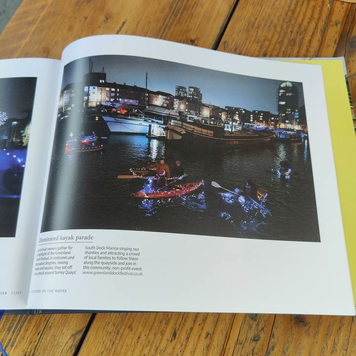 dock_festival's tweet photo. Happy to be part of the docklands thriving community! Thank you and congratulations @nikigorick for your new book.
#holidays #christmasinlondon #boatchristmaslights #carols #london #thames #boats #thisismycommunity #floatinglanterns #xmaslights https://t.co/Lz3wiusO9m