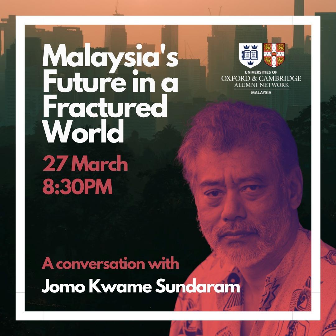 Jomo will share his insights on Malaysia’s future in a fractured world, shaped by growing geostrategic conflicts and increasingly polarised domestic politics. How can Malaysia navigate these turbulent times and achieve meaningful development for all? youtube.com/watch?v=yFVHal…