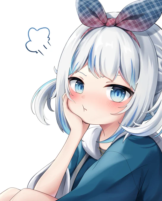 不機嫌…?#gawrt 