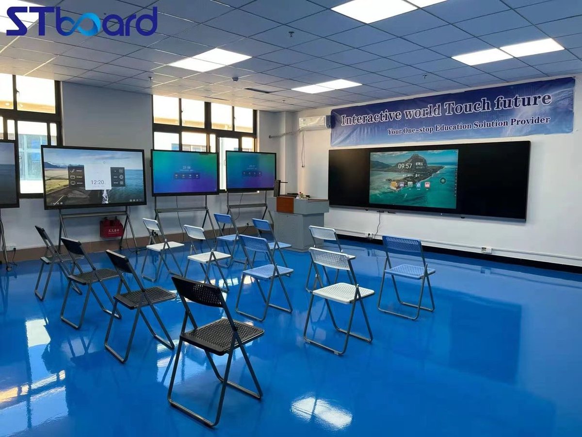 emmachen859's tweet image. Transforming the way teachers teach and the way students learn!
STboard is a leading supplier of smart education technology and resources in the education field. #smartteaching #smartclassroom #edutech #interactiveflatpanel #interactivedisplay #interactivetouchboard #education