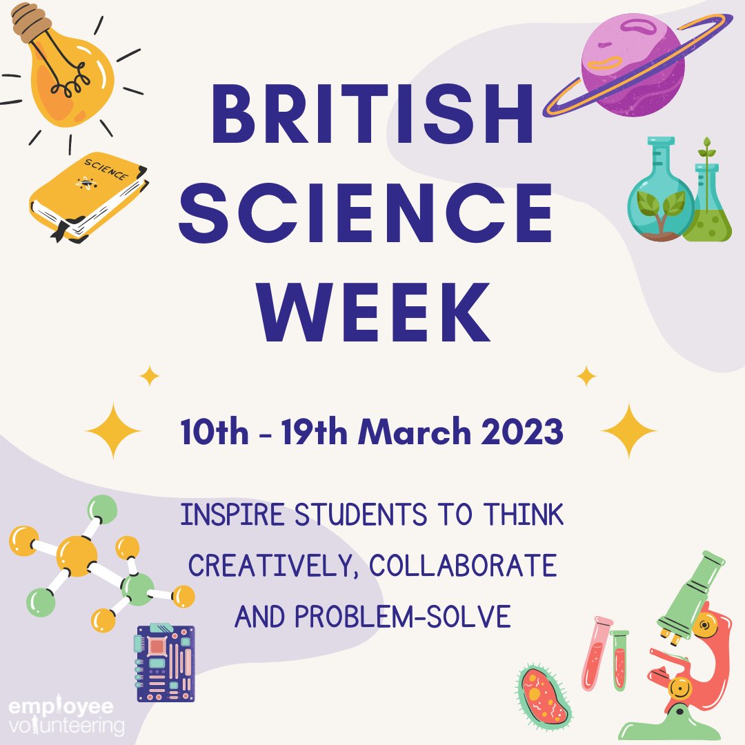 Discover the wonders of science during British Science Week and make a positive impact on the world with our volunteering opportunities! Our practical, virtual, and online opportunities cater to various awareness days, including British Science Week. #BSW23 #employeevolunteering