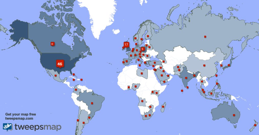 malgorzatakoper's tweet photo. My followers live in USA (48%), UK.(18%)...
Get your map:
https://t.co/nikHal2cZv https://t.co/Ew3QwwA5t5
