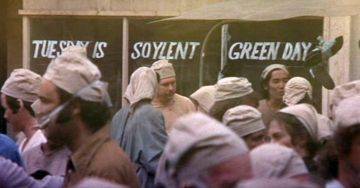 𝐓𝐔𝐄𝐒𝐃𝐀𝐘 𝐈𝐒 𝐌𝐓𝐇𝐑𝐅𝐊𝐍 𝐒𝐎𝐘𝐋𝐄𝐍𝐓 𝐆𝐑𝐄𝐄𝐍 𝐃𝐀𝐘 #TuesdayIsSoylentGreenDay #SoylentGreen #onlyconnect #tuesdayvibe #tuesdaymotivations