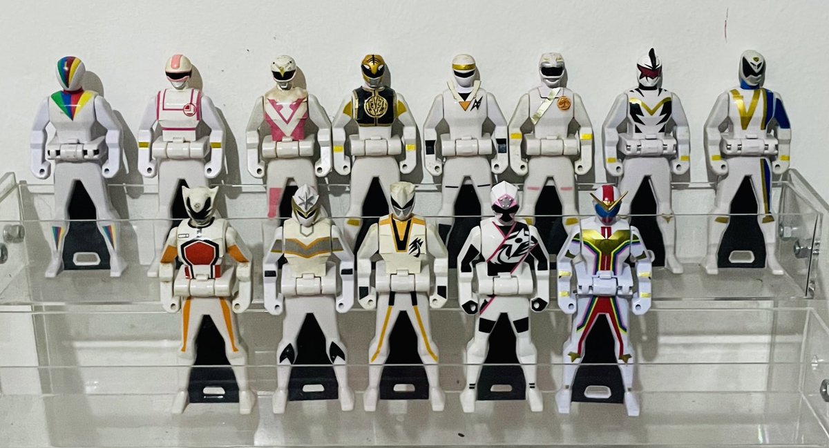 Forever White - White Ranger Keys #powerrangersmegaforce #supermegaforce #gokaiger #ゴーカイジャー #rangerkeys #レンジャーキー #powerrangers #supersentai #スーパー戦隊 #whiteranger