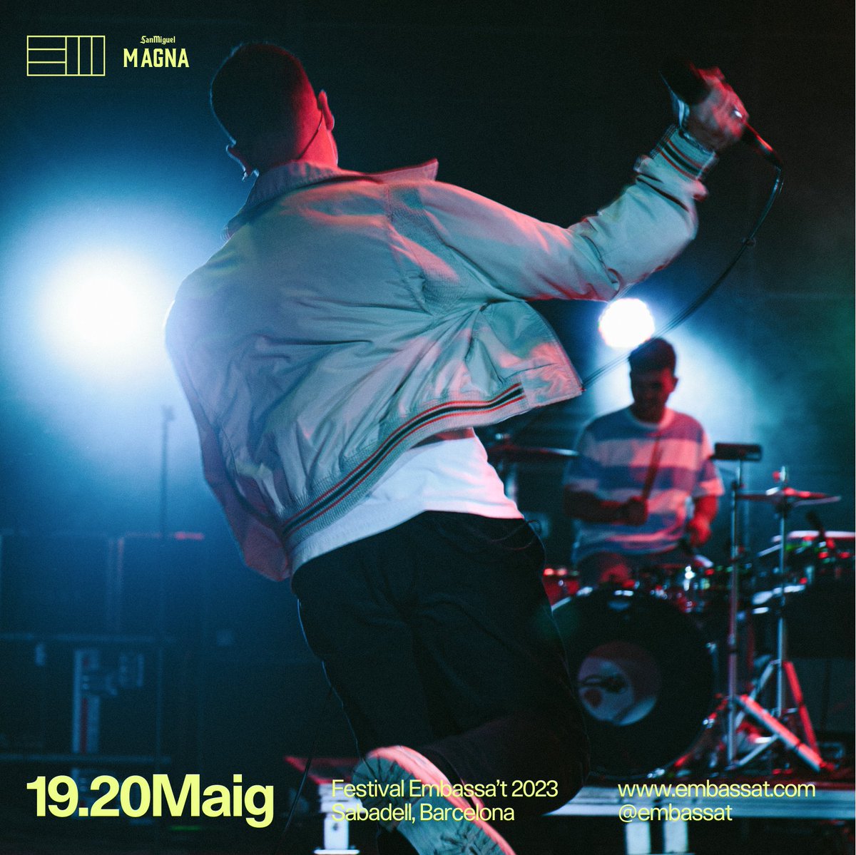 embassat's tweet photo. Preparats pel compte enrere? En només 24 hores revelarem el cartell per dies i posarem a la venda les entrades individuals!
Última oportunitat per aconseguir els abonaments i packs especials a preu reduït!
🎟✨https://t.co/qvYZc2K2HK
#Embassat #Embassat2023 #Embassat15 https://t.co/RRodeTf8T9