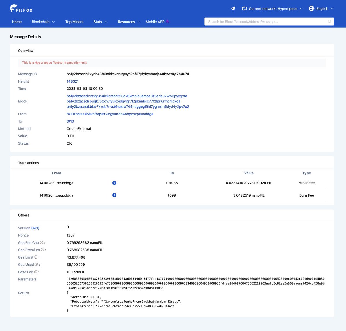 sxxfuture's tweet photo. #Filfox, built by #6block, has about 10000 👥active users every day🫱🏼‍🫲🏻. 

They are working to decode and display the data of #FVM 🌐so that the state of #smartcontracts 📃can be inspected and verified💫.

#Web3 
#IPFS
#Filecoin
#blockchain https://t.co/RDRznwxhgW