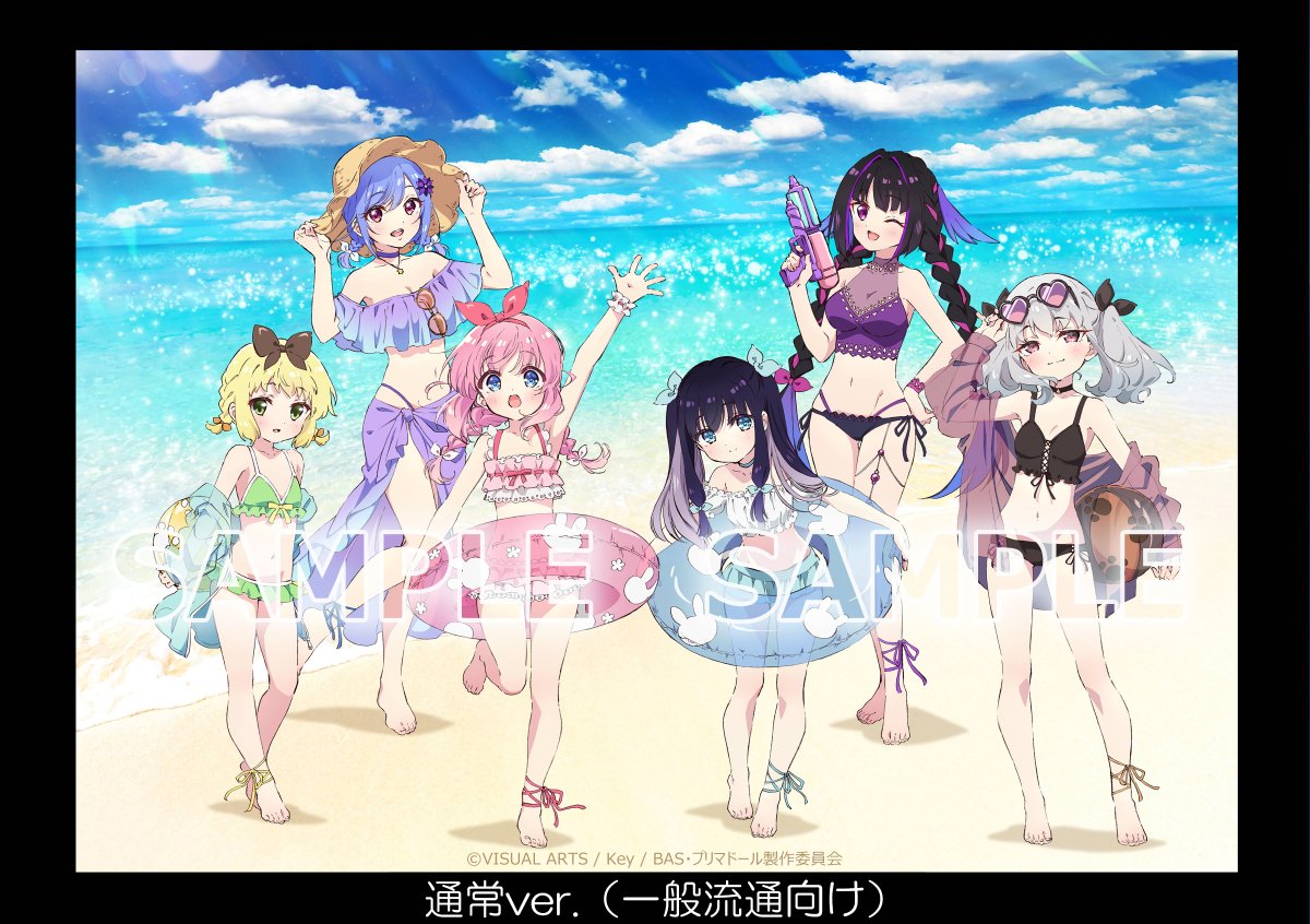 こちらの水着イラスト描かせていただきました！( ´▽｀)✨ キャラ