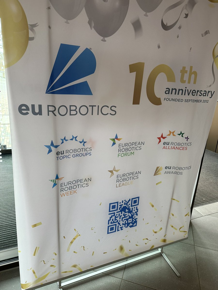 jprichardsonNNL's tweet photo. Great to be at @eu_Robotics #erf2023 European #Robotics Forum conference representing @UKNNL alongside Cuebong Wong, Darren Potter &amp; Stephen Shackleford.

Looking forward to presenting this afternoon on #NNLRobotics in the Harsh Environments topic workshop. https://t.co/sXaYC9AvA4