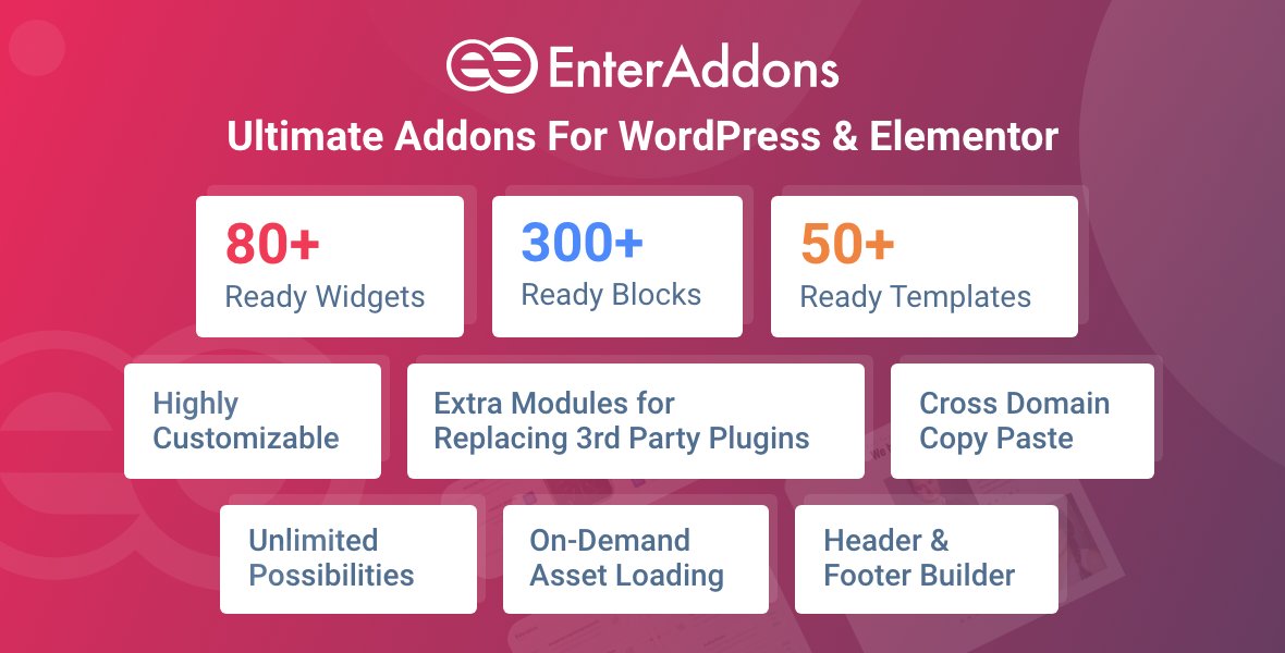 ThemeLooks's tweet image. #EnterAddons Pro is available now on #codecanyon at a special price of $19

codecanyon.net/item/enteraddo…

#elementor #wordpress #elementoraddon #wordpressplugin #wordpresswebsite