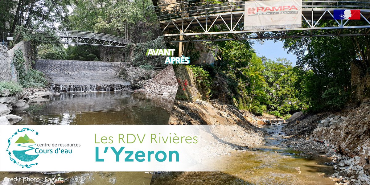 OFBiodiversite's tweet photo. 🏞️[Les RDV Rivières] L'Yzeron

A l'occasion de la #JournéeInternationaleDActionPourLesRivières nous vous présentons un nouveau dispositif : les RDV Rivières

🚧Des retours d'expérience de travaux réalisés sur des cours d'eau. Aujourd'hui, @riviereyzeron

👉https://t.co/yqWazKQelQ https://t.co/De3BC3wpds
