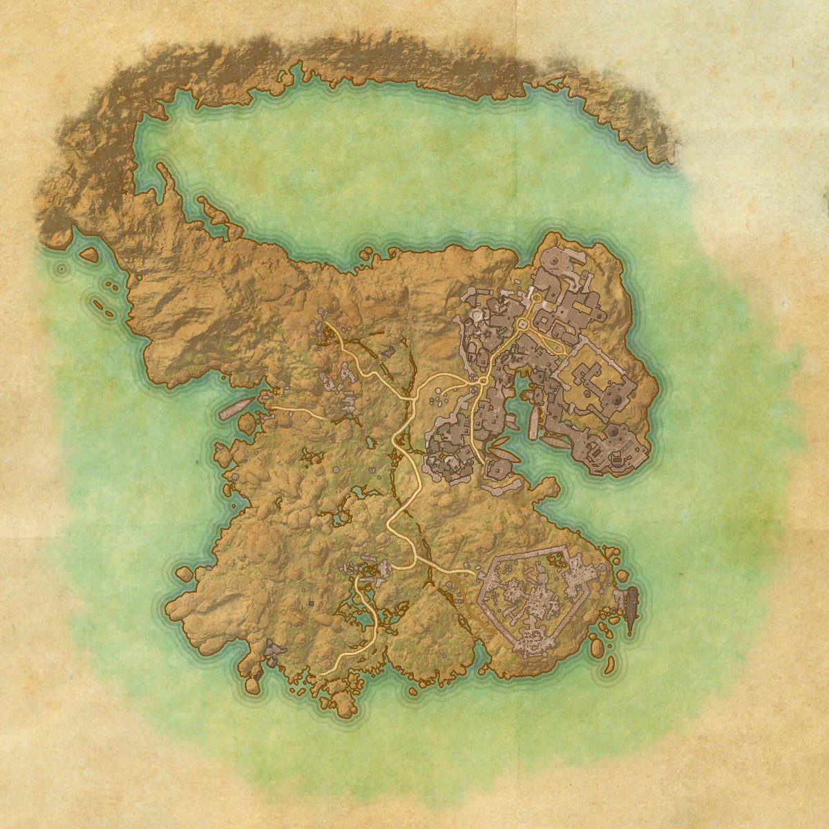 UESP_net's tweet photo. "Does anyone else think it looks like a horse?"

--Amalien, while looking at a map of Hew's Bane. https://t.co/wQYY87MaWX