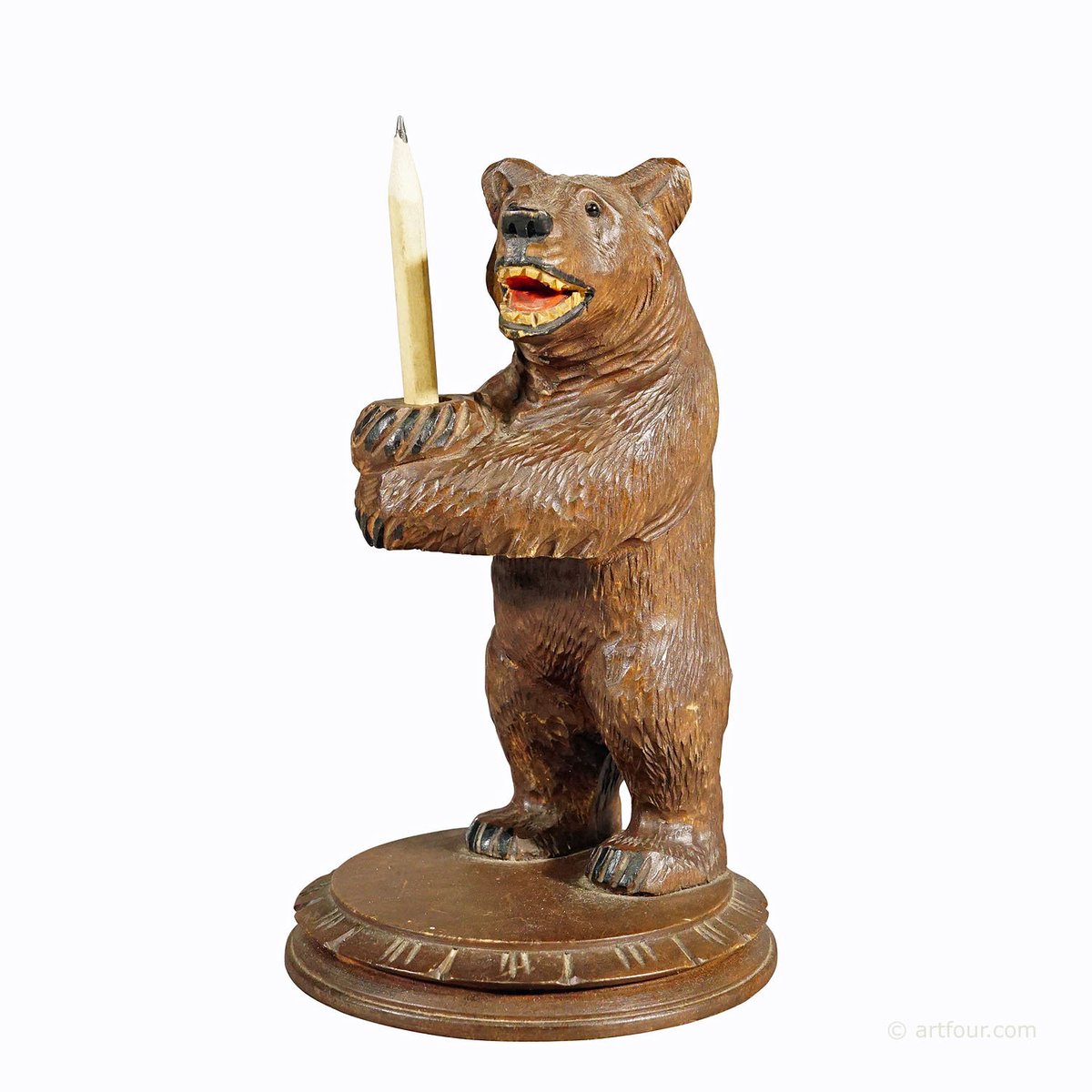 artfour_t's tweet photo. Find #handcarved #bears from #Brienz, https://t.co/kgBoY78oE6 , a #vintage #wooden #pencil #holder https://t.co/XdorlQPchF