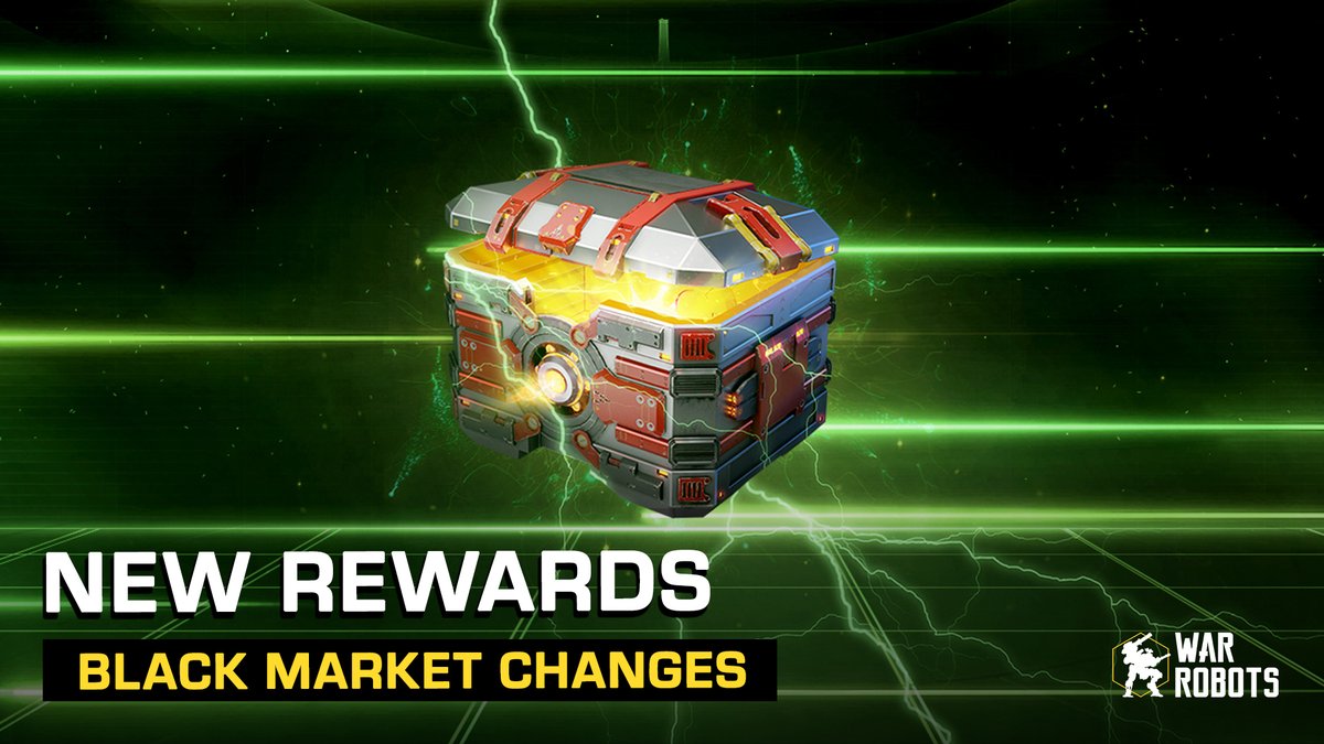 War Robots on Twitter "Recent Black Market changes recap Silver chest