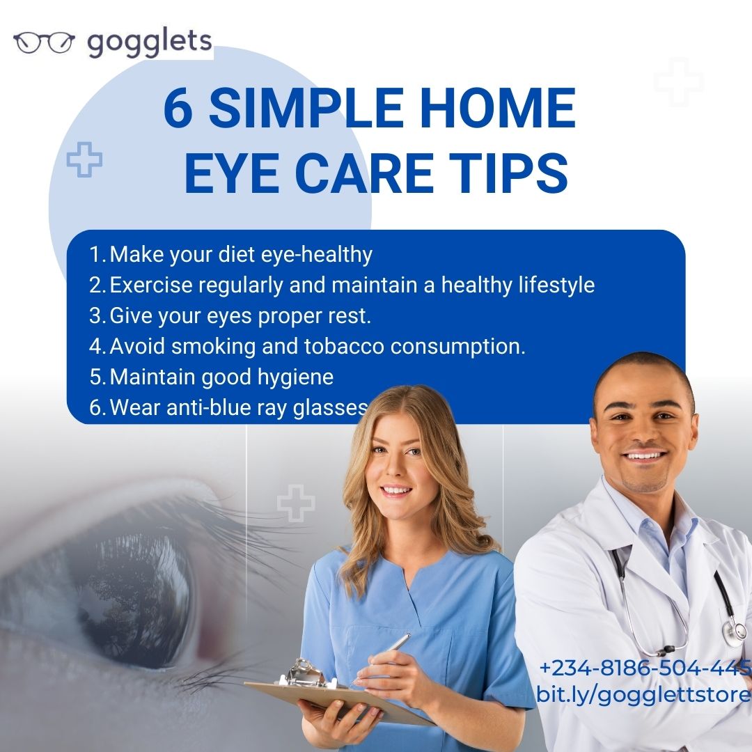 6 Simple Home Eye Care Tips 👌👌👌

#eye #eyelook #eyecareforall #antibluelightglasses #gogglets