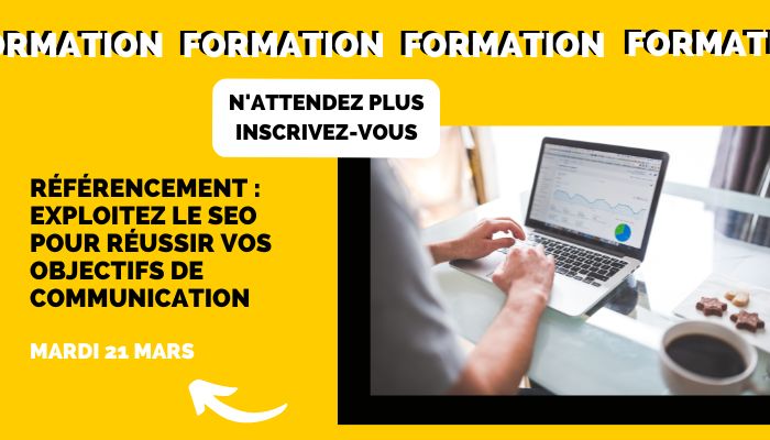 communicantsfr's tweet photo. 📚 [Formation] J-7

Devenez un professionnel du référencement naturel avec @FredericCampart, Directeur associé de @stationnext !

👇 Nous vous attendons le 21 mars à 9h : https://t.co/VjY6kfGx9P

#SEO https://t.co/60WKlbCRCV