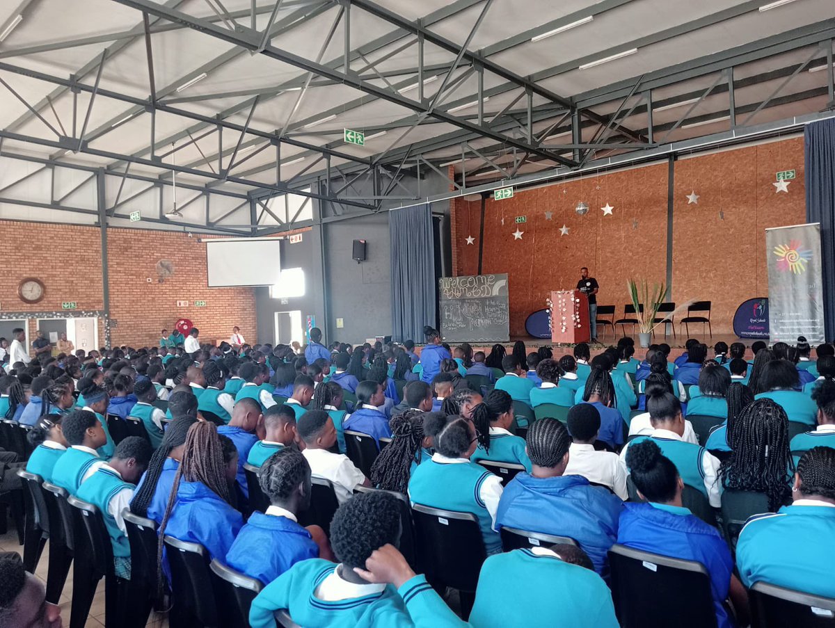 To kick of Anti-Racism Week.

This morning the Anti-Racism Network South Africa  and <a href="/KathradaFound/">Kathrada Foundation</a>  hosted an interactive school assembly at Royal Schools in Sky City 

<a href="/AntiRacismNet/">#UniteAgainstRacism</a> 

#UniteAgainstRacism #NoPlace4Racism #AntiRacismWeek