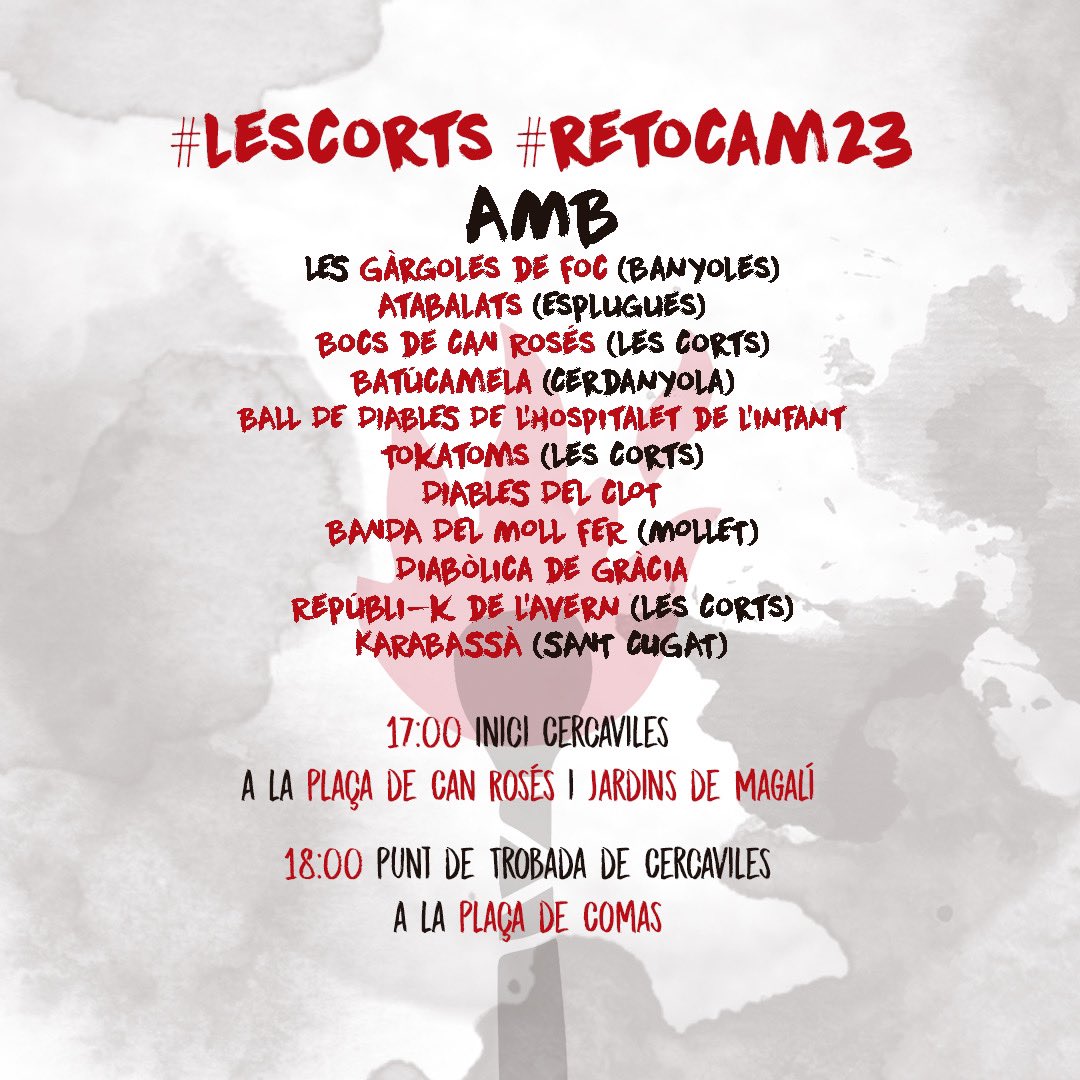 Diables de les Corts tweet media