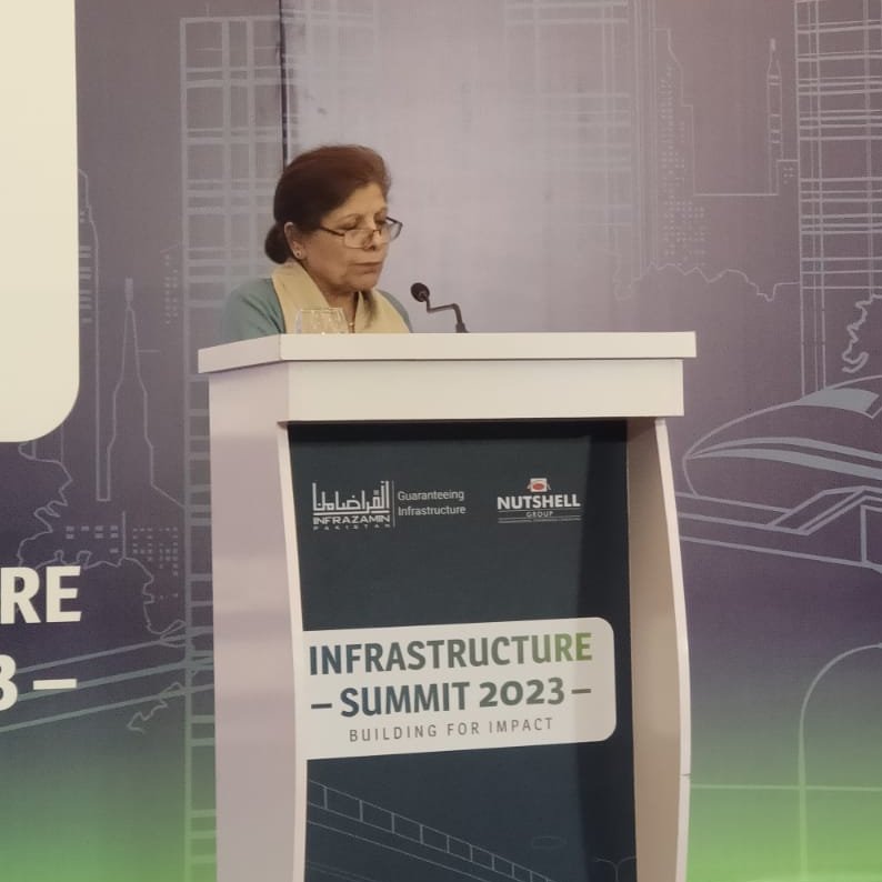 NutshellGroup's tweet photo. Dr. Shamshad Akhtar (@1sakhtar), Chairperson, @pakstockexgltd, @SSGC_Official & @KarandaazPK, has joined the stage at the #InfrastructureSummit2023 – #BuildingForImpact https://t.co/UzbzbYf1Wk