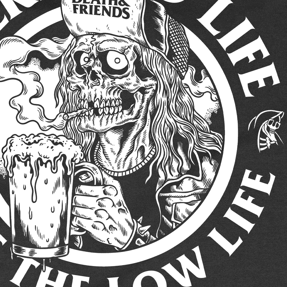 DeathFriendsLtd's tweet photo. Theres No Life Like The Low Life @deathandfriends.ltd
#deathnfriends #deathandfriends #deathnfriends #lowlife #lowlifestyle #lowlifeornolife #deathandblues #theresnolifelikethelowlife #lowlifescumbag #tattooedlowlife #trashbags #punkrock #punkclothing #deathnfriendsskull https://t.co/QsxvZhqf3a