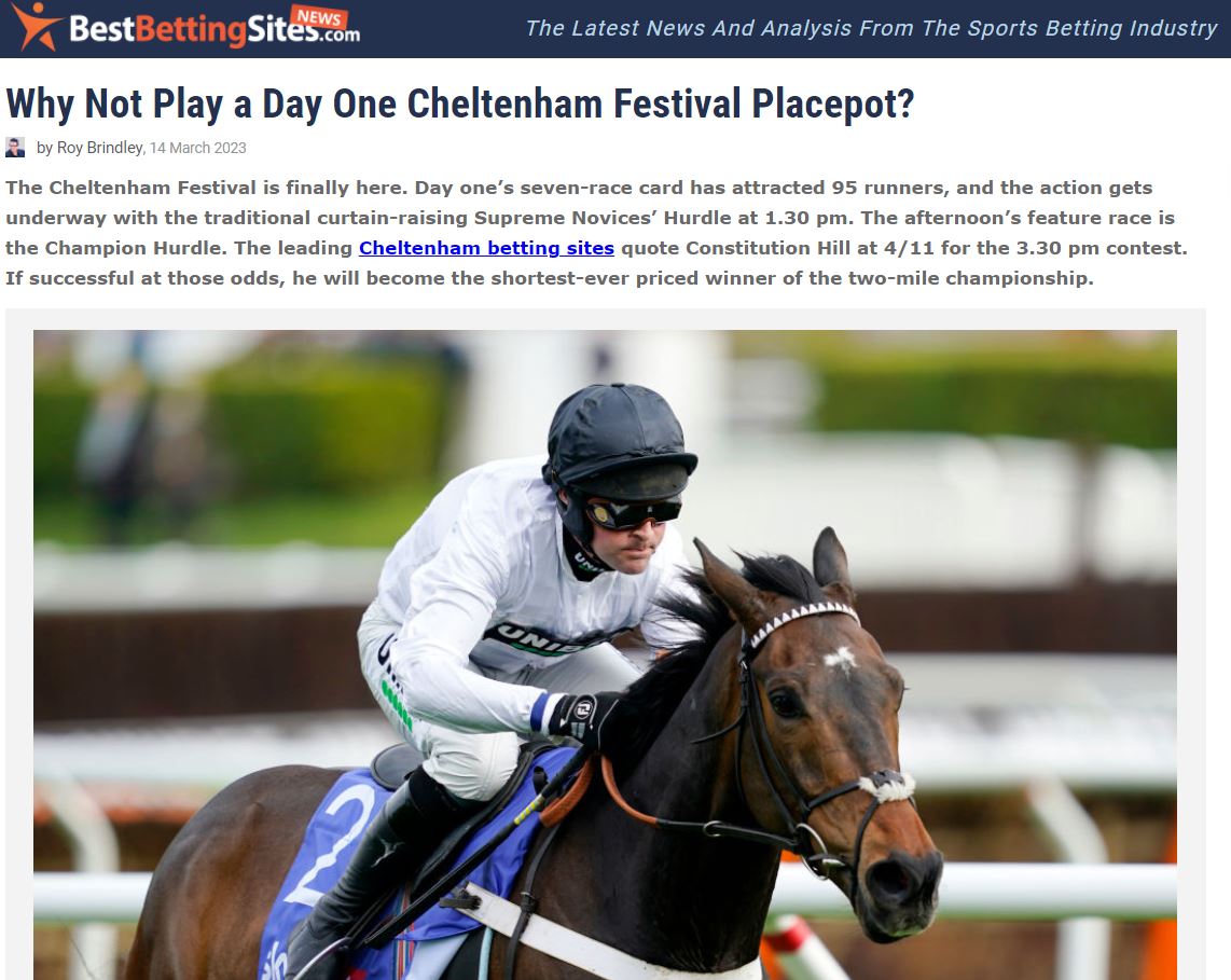 Sports & Betting History by BestBettingSites on Twitter ""Honeysuckle