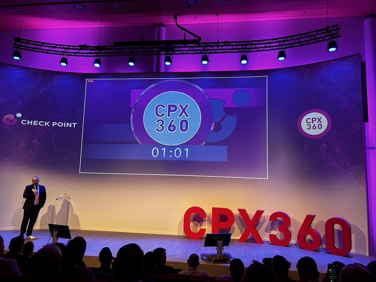 Getting ready for a couple of check Point days with #cpx360