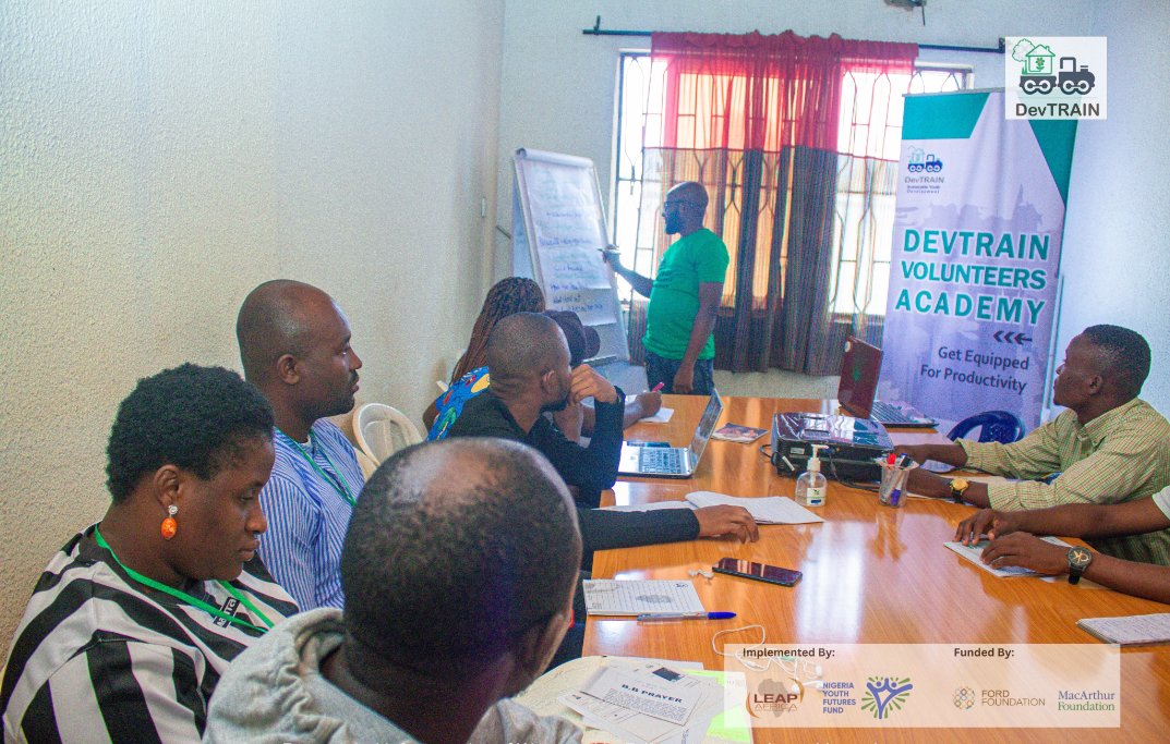 DevTrainNg's tweet image. Last weekend, the DevTrain Volunteers Academy Fellowship - Cohort I Fellows wrapped up a training session; &apos;&apos;Accessing Employment Opportunities - Strategies for Job Search&apos;&apos;, 

#DVA
#Module9
#SustainableYouthDevelopment
