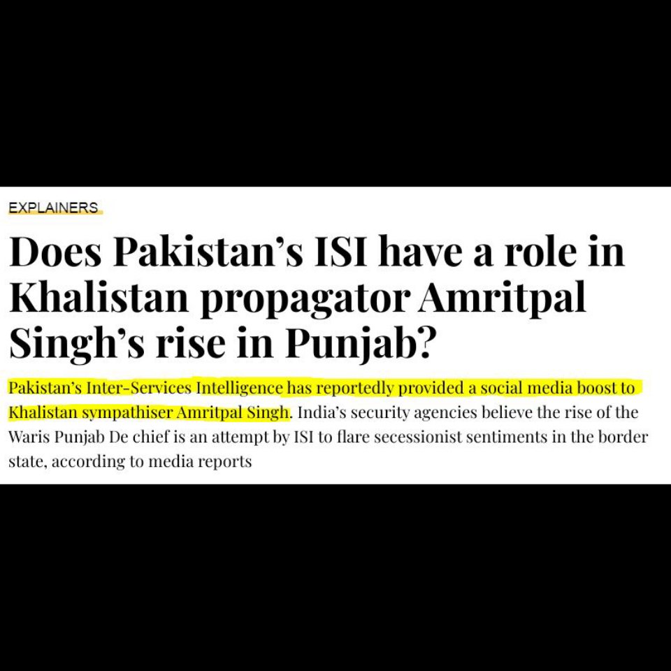 I don't know what @FATF is waiting for in taking action against #Pakistan? And why there is no unity in international organisations and countries against dealing with terrorism? #BlacklistPakistan #ArrestAmritpal #AmritpalSinghISIagent