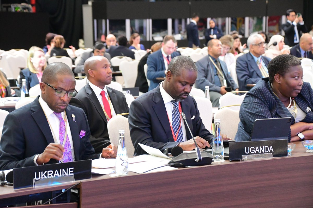 Thomas_Tayebwa's tweet photo. Addressing the 146th Inter-Parliamentary Union Assembly in Manama, Bahrain, I singled out poverty as a key driver for intolerance and exclusion, and asked developed nations to remove non-tariff barriers that are blocking the entry of goods and services from developing countries. https://t.co/IKYVLLIZA0