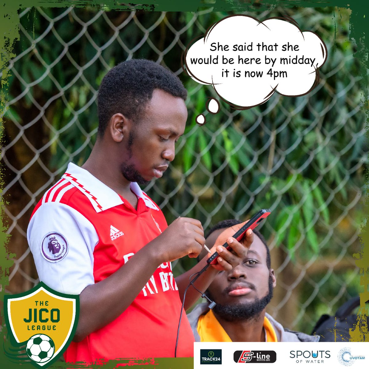 JicoLeague's tweet photo. "Things may come to those who wait, but only the things left by those who hustle" - Abraham Lincoln

As we get into #Matchday4, will you be the hustler or the one waiting? 

@Scorpionkings04 @Oweinatafeeyo @KibaatiFc @Solida_FC @MboyoFc @MbuyagaFC https://t.co/bMRG8bz0LN