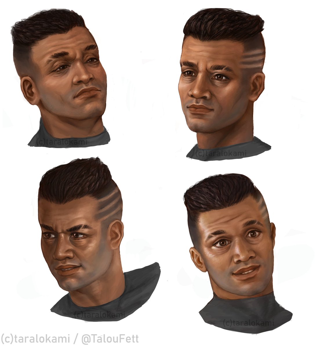 TalouFett's tweet photo. Making my grand return with these studies of my clone trooper oc, Trip! I'm going to try and be more active and post some cosplay / art 💙
#clonetrooper #clonetrooperoc #temueramorrison #jangofett #bobafett #starwars #starwarsoc #starwarsart #artist #conceptart #swtcw #oc https://t.co/mI9WgGjEa0