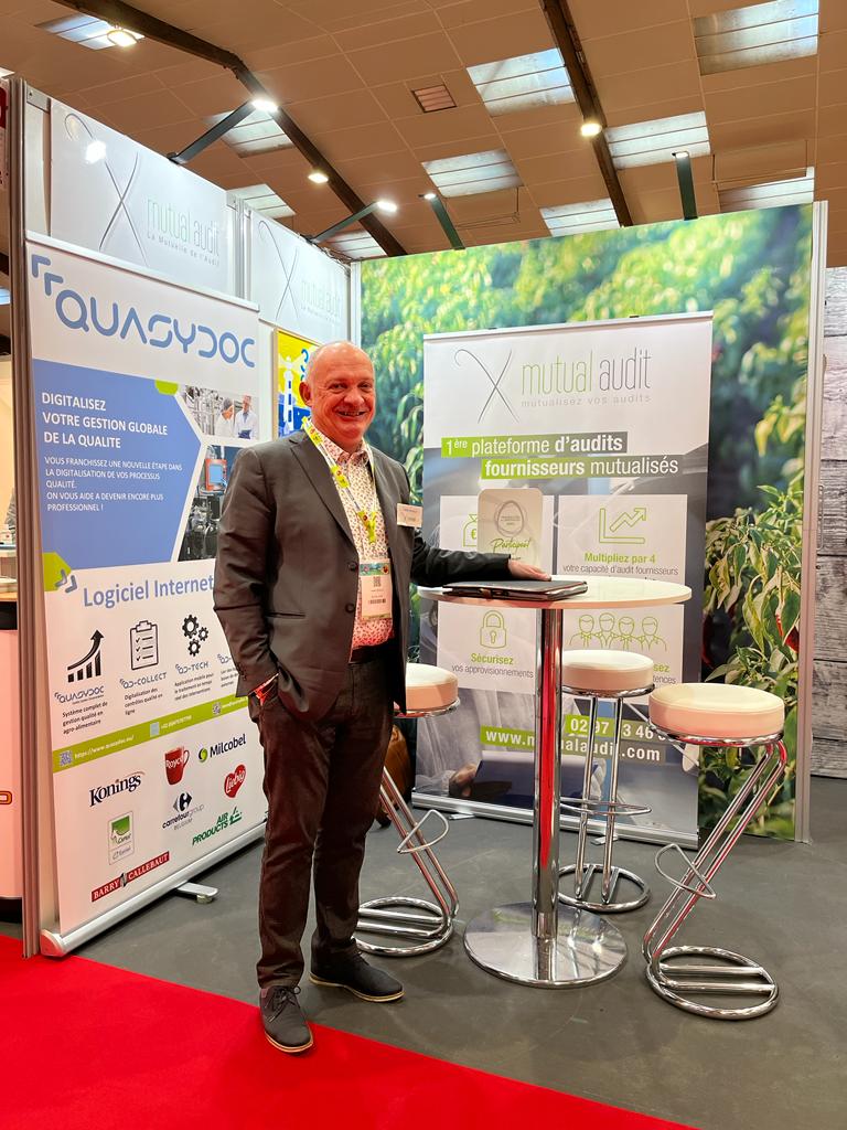 N'hésitez pas à passer sur le stand de <a href="/Mutual_Audit/">Mutual Audit</a>  au <a href="/CFIAexpo/">CFIA Expo</a> de Rennes cette semaine (Hall 4 Stand D19), Fabrice Rivaille vous y attend et sera ravi de vous y accueillir!!!
#salon