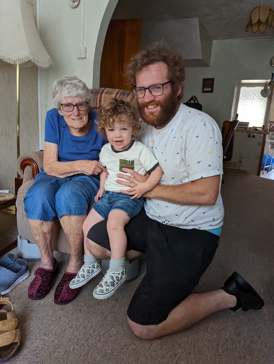 I don't post on twitter very often but today is a must. My amazing Gran Jean is 100 today and still smashing life. Getting to see her on the weekend for a party! I'm sure she'll have a wine or two to celebrate #legend #centurion #Gran